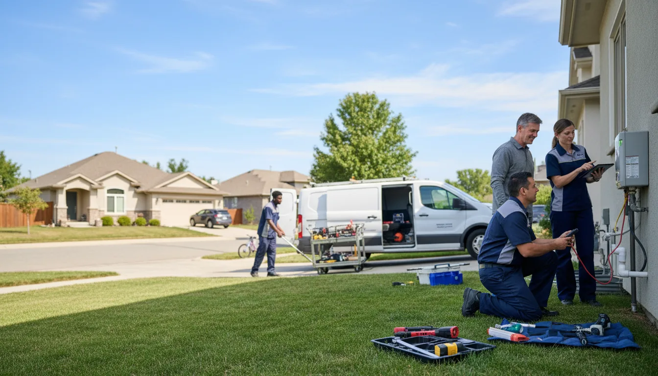 Tankless water heater service in Isola, MS